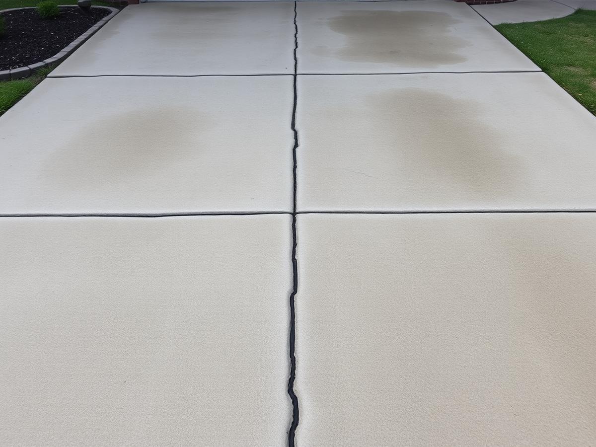 Driveway & Walkway Pressure Washing before — Starkville, MS